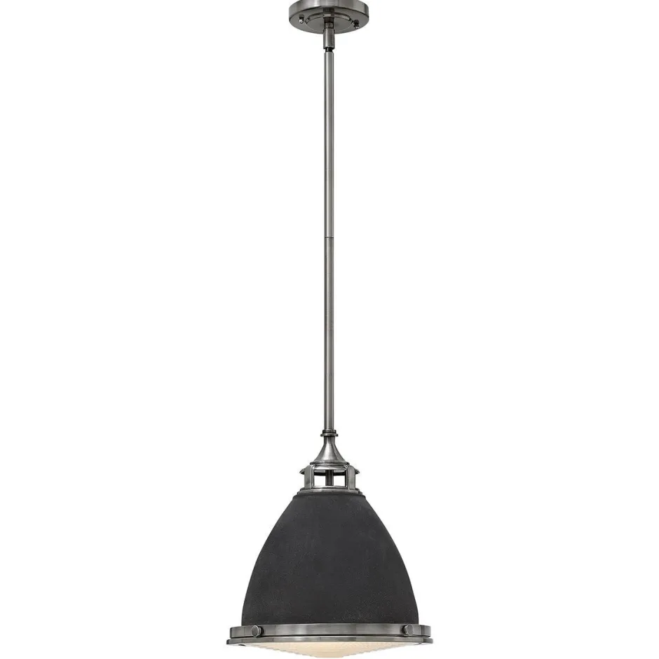 Elstead Pendelleuchte Metall rund Industrial Design Esstisch< Hängelampen|Esszimmer Lampen