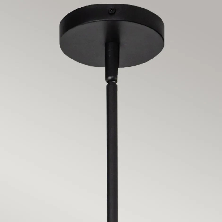 Wohnzimmerlampen|Metall Lampen*Elstead Pendelleuchte Metall Seil D: 18,1 cm Höhenverstellbar E27