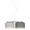 Belis Pendelleuchte Metall Stoff E27 Schwarz Grau Graphit< Hängelampen|Bürolampen
