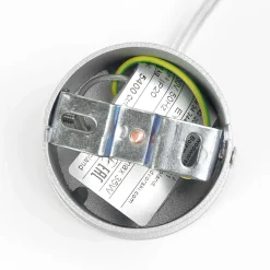 Hängelampen|Esszimmer Lampen*Nowodvorski Pendelleuchte Metall Zylinder schmal Ø 5,5 cm Grau GU10