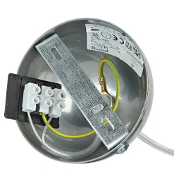 Wohnzimmerlampen|Glaslampen*Sollux Pendelleuchte mit Glasschirm in Weiß