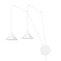 Hängelampen|Esszimmer Lampen*Emibig Pendelleuchte mit Stecker Weiß Wohnzimmer Esstisch