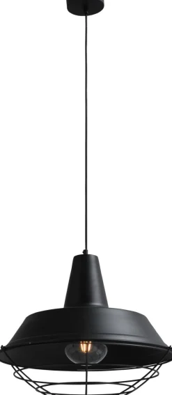 Masterlight Pendelleuchte PRATO Schwarz< Hängelampen|Industrie Lampen