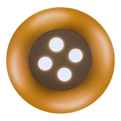 Hängelampen|Esszimmer Lampen*Nowodvorski Pendelleuchte rund Ø 50 cm Braun matt Metall 4x GX53