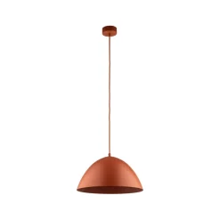 Hängelampen|Esszimmer Lampen*TK Lighting Pendelleuchte rund Ø 34 cm H: max. 165 cm Rot Metall E27
