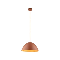 Hängelampen|Esszimmer Lampen*TK Lighting Pendelleuchte rund Ø 34 cm H: max. 165 cm Rot Metall E27