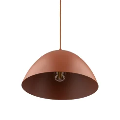 Hängelampen|Esszimmer Lampen*TK Lighting Pendelleuchte rund Ø 34 cm H: max. 165 cm Rot Metall E27
