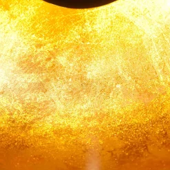 Invicta Interior Pendelleuchte rund Ø55cm Retro Schwarz Gold< Metall Lampen|Retro Lampen