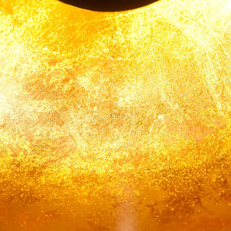 Invicta Interior Pendelleuchte rund Ø55cm Retro Schwarz Gold< Metall Lampen|Retro Lampen