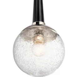 Elstead Pendelleuchte rund D: 19,5 cm E27 Kugelschirm Regenglas< Bürolampen|Wohnzimmerlampen