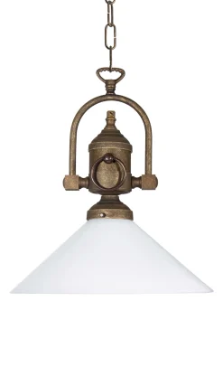 Hängelampen|Esszimmer Lampen*Giovanni Battista Pendelleuchte Rustikal Weiß