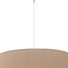 Moderne Lampen|Designerlampen*Duolla Pendelleuchte Schlafzimmer Stoff & Spitze SELMA
