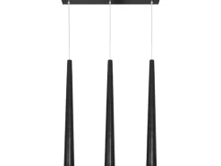 Nowodvorski Pendelleuchte schwarz dreiflammig< Hängelampen|Esszimmer Lampen