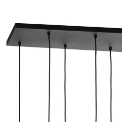 TK Lighting Pendelleuchte Schwarz Graphit 8xE27 Esstisch Lampe< Hängelampen|Esszimmer Lampen