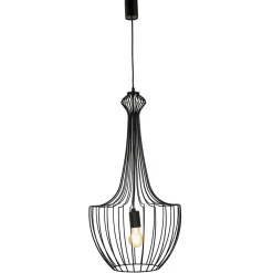 Hängelampen|Esszimmer Lampen*Nowodvorski Pendelleuchte Schwarz Wohnzimmer Lampe JULIUS