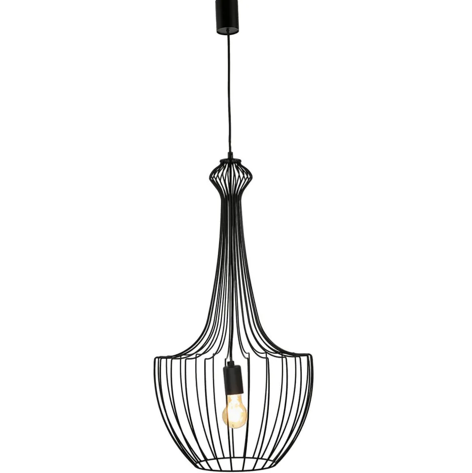 Hängelampen|Esszimmer Lampen*Nowodvorski Pendelleuchte Schwarz Wohnzimmer Lampe JULIUS