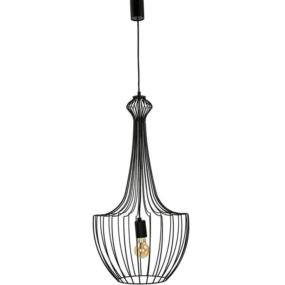 Hängelampen|Esszimmer Lampen*Nowodvorski Pendelleuchte Schwarz Wohnzimmer Lampe JULIUS