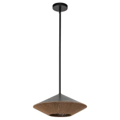 Elstead Pendelleuchte Seil Metall Ø 38,1 cm H: max. 137,8 cm< Hängelampen|Esszimmer Lampen