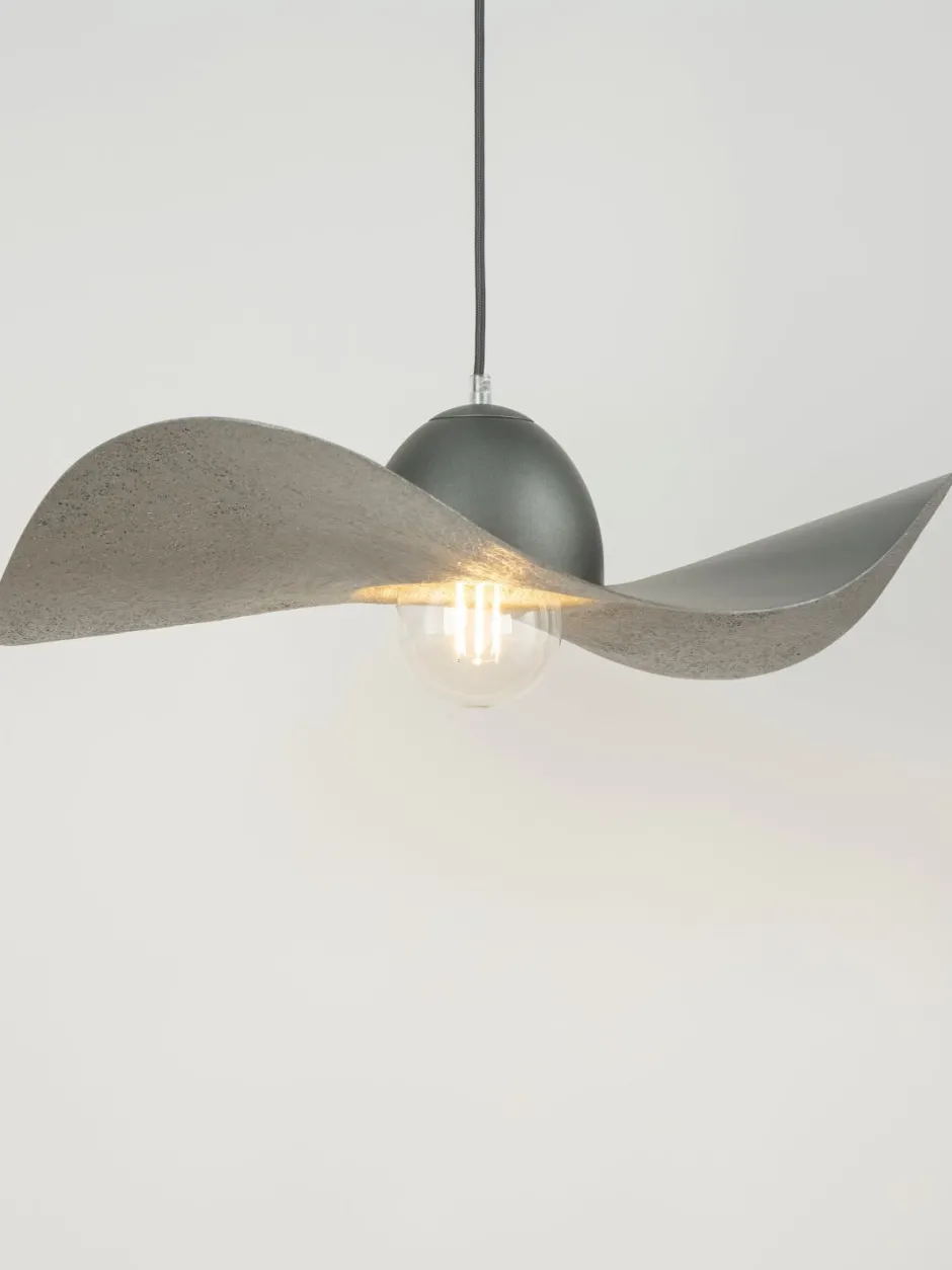 Hängelampen|Moderne Lampen*Sigma Pendelleuchte Silber Grau E27 Modern Esszimmer