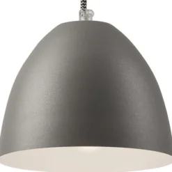 Lamkur Pendelleuchte Silber Metall 3-flmg Retro Esstisch< Hängelampen|Esszimmer Lampen