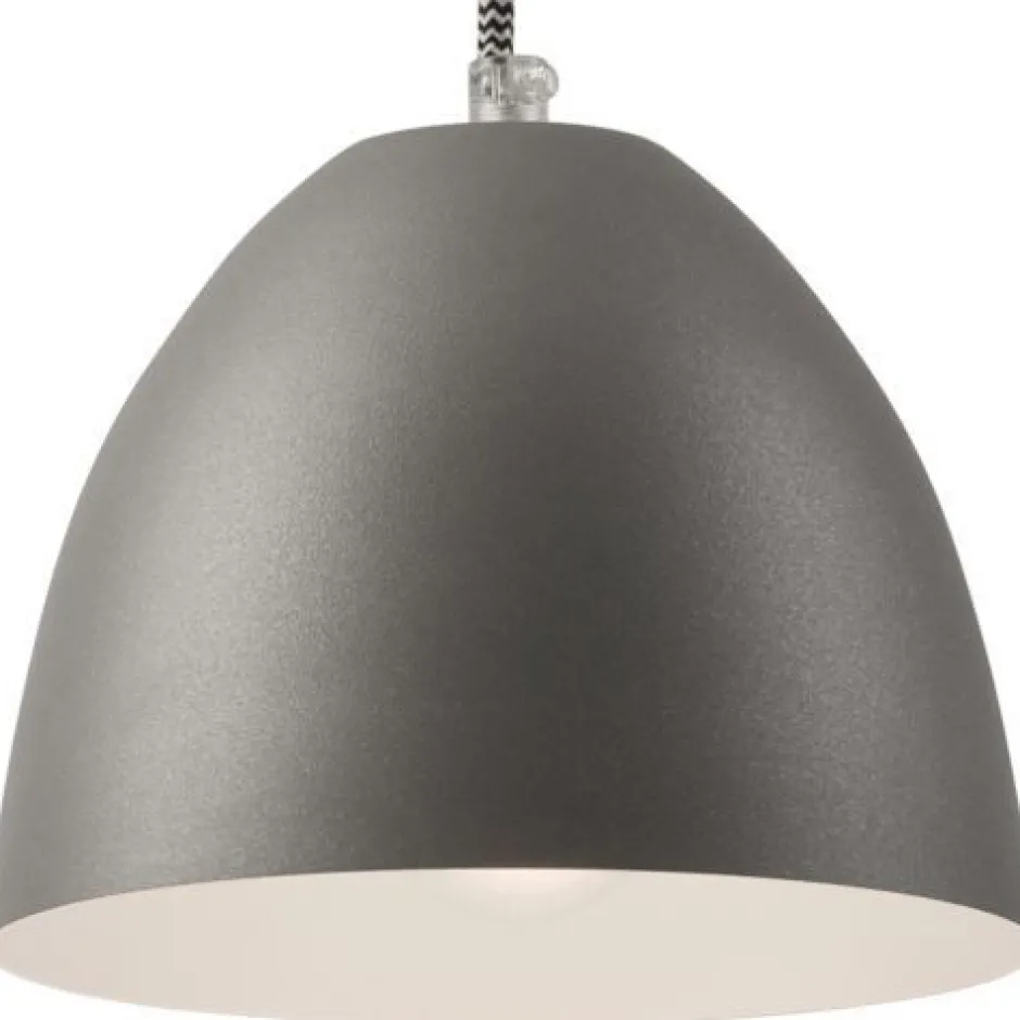 Lamkur Pendelleuchte Silber Metall 3-flmg Retro Esstisch< Hängelampen|Esszimmer Lampen