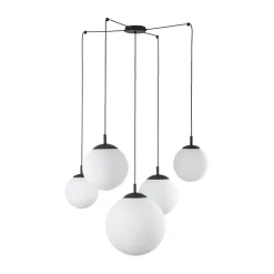 Hängelampen|Esszimmer Lampen*TK Lighting Pendelleuchte verstellbar B: max. 4 m Glas Metall 5x E27