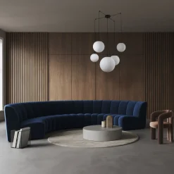 Hängelampen|Esszimmer Lampen*TK Lighting Pendelleuchte verstellbar B: max. 4 m Glas Metall 5x E27