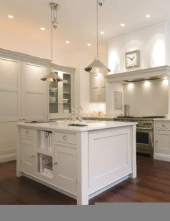 Elstead Pendelleuchte verstellbar max. 1,8 m Metall E27 in Nickel matt< Wohnzimmerlampen|Industrie Lampen