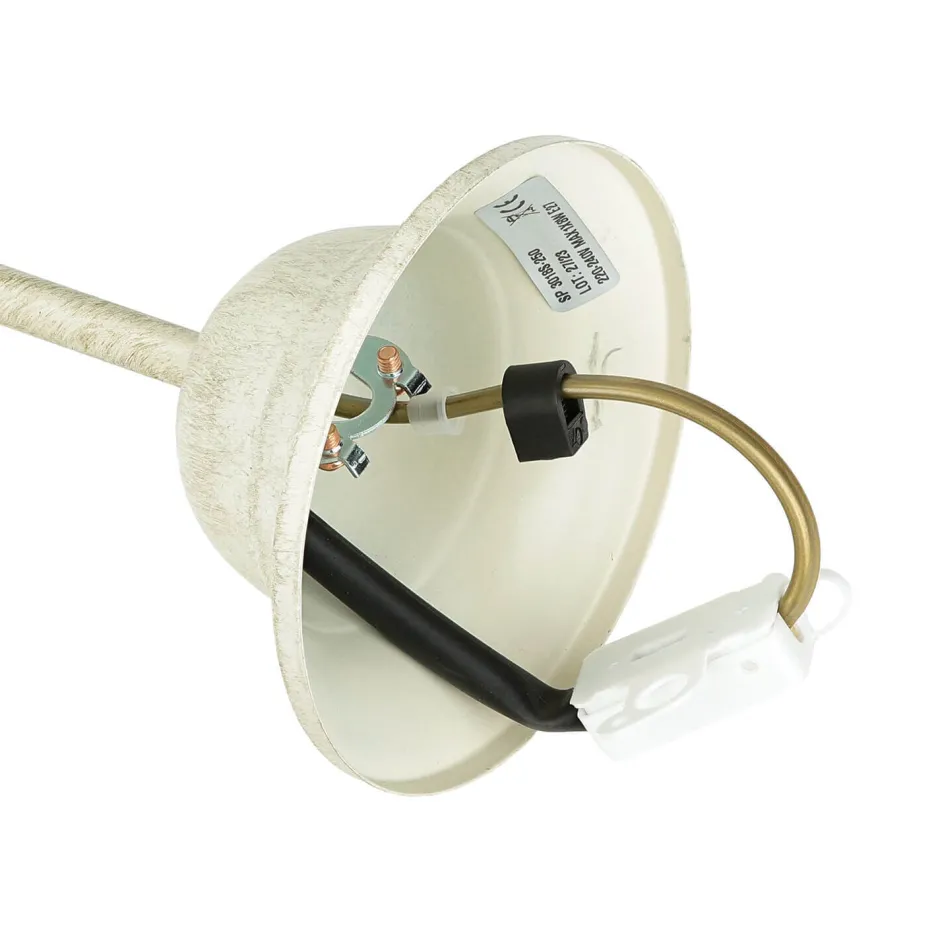 Giovanni Battista Pendelleuchte Vintage Messing massiv E27 Ø 25 cm< Hängelampen|Esszimmer Lampen