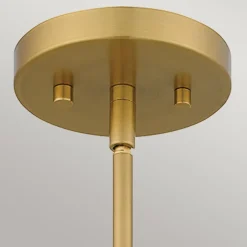 Hängelampen|Wohnzimmerlampen*Elstead Pendelleuchte Weiß Messing antik H: max. 130,9 cm Metall E27