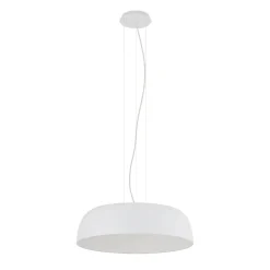 Hängelampen|Bürolampen*Nowodvorski Pendelleuchte Weiß Metall Ø58 cm E27 7-flmg blendarm