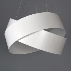 Hängelampen|Esszimmer Lampen*Emibig Pendelleuchte Weiß Metall Design höhenverstellbar