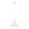 TK Lighting Pendelleuchte Weiß Metall Ø 25 cm H: max. 160 cm E27 Retro< Hängelampen|Esszimmer Lampen