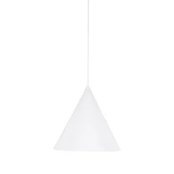 TK Lighting Pendelleuchte Weiß Metall Ø 25 cm H: max. 160 cm E27 Retro< Hängelampen|Esszimmer Lampen