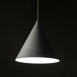 TK Lighting Pendelleuchte Weiß Metall Ø 25 cm H: max. 160 cm E27 Retro< Hängelampen|Esszimmer Lampen