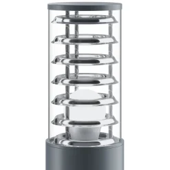 Wegeleuchten|Moderne Außenleuchten*Maytoni Pollerleuchte Aluminium 79,6 cm IP54 Grau E27 rund