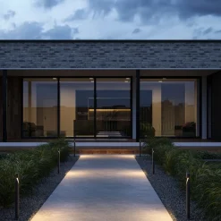 Maytoni Pollerleuchte LED Metall 60 cm hoch IP65 Graphit rund< Moderne Außenleuchten|Wegeleuchten