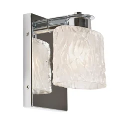 Wandleuchten|Badezimmer Lampe*Elstead Premium Badezimmer Lampe Wand mit LED IP44 LUKINA