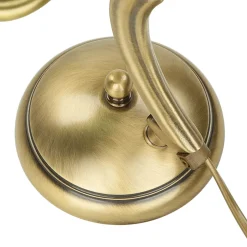 Giovanni Battista Premium Bankerleuchte aus Messing< Tischlampen|Bürolampen