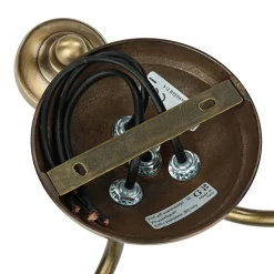 Giovanni Battista Premium Deckenleuchte Ø36cm 3-Flmg< Glaslampen|Metall Lampen