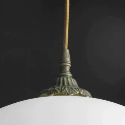 Giovanni Battista Premium Pendelleuchte Aus Antik Messing< Jugendstil Lampen|Lampen Aus Aller Welt