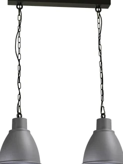 Industrie Lampen|Vintage Lampen*Masterlight Premium Pendelleuchte Grau Loft Industrial Style