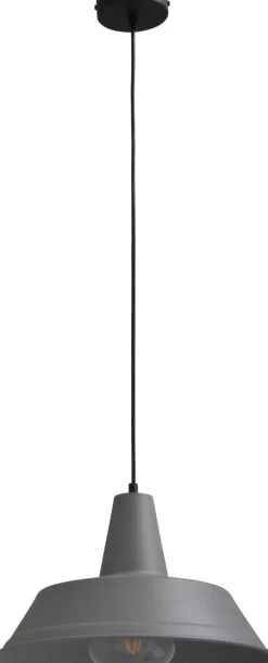 Masterlight Premium Pendelleuchte Grau Ø35cm Handarbeit Loft< Hängelampen|Industrie Lampen