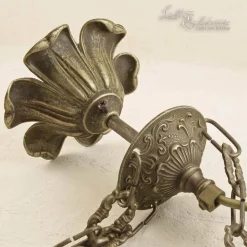 Hängelampen|Esszimmer Lampen*Giovanni Battista Premium Pendelleuchte Putti Bronze