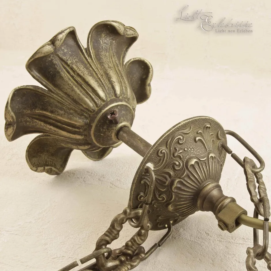 Hängelampen|Esszimmer Lampen*Giovanni Battista Premium Pendelleuchte Putti Bronze