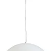 Hängelampen|Industrie Lampen*Masterlight Premium Pendelleuchte Weiß Silber Ø60cm E27 LARINO
