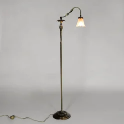 Lampen Aus Aller Welt|Messinglampen*Giovanni Battista Premium Standleuchte Messing Bronziert