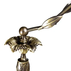 Lampen Aus Aller Welt|Messinglampen*Giovanni Battista Premium Standleuchte Messing Bronziert