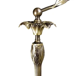 Lampen Aus Aller Welt|Messinglampen*Giovanni Battista Premium Standleuchte Messing Bronziert