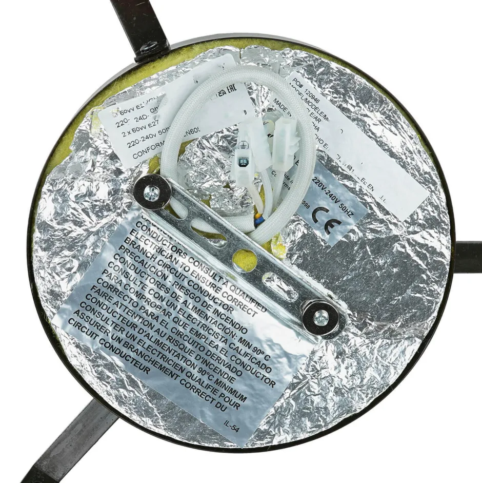 Wohnzimmerlampen|Glaslampen*Elstead Premium Tiffany Lampe FARFALLA Buntglas rund Ø42cm